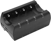 Universal Battery, 8 Bay Battery for Rechargeable Batteries RCR123A 16340 16360 16350, Type C, Micro Interface for Arlo VMC3030 VMK3200 VMS3330 3430 3530 RCR123A