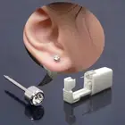 Ear Piercing Gun Disposable Self Ear Piercing Gun Kit With 4mm Earring StuFE