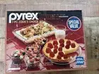 Vintage New in Box Pyrex Corning 7-PC. Cook's Choice Baking Set NOS