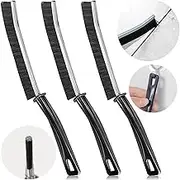 3pcs Tile Grout Cleaner Brush, Hard-Bristled Crevice Cleaning Brush, Gap Scrub Brush Tools, Multifunctional scrubbing Floor Brush for Groove Cleaning Corner,Window,Sink,Kitchen,Bathroom Household