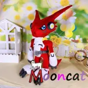 17.5'' Digimon Shoutmon Plush Doll Digital Monster Stuffed Toy Plushie Pillow