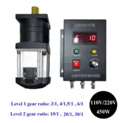 110-220V 450W Electric DC Planetary Reducer Gear Motor Variable Speed Controller