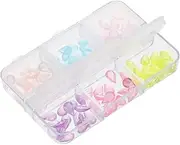 Elegant Resin Nail Rhinestones Teardrop Shape Nail Gems Versatile DIY Nail Art Decorations Set