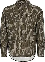 [Mossy Oak] Chamois Camo Hunting Shirt for Men
