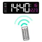 User Friendly Control Digital Wall Clock with Alarm and Timer Functions