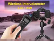 Wireless Timer Remote Control With Connector For Canon 7D 5D 1D 50D 40D 30D 20D