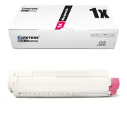 1x Toner for OKI C 822 CDTN Dn N, 44844614 Magenta
