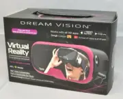 Tzumi Dream Vision Virtual Reality Smartphone Headset, iOS/Android 10 Apps incl.