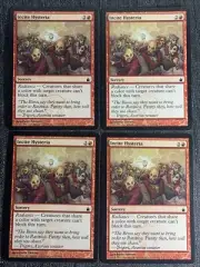 4x Incite Hysteria NM-LP Ravnica: City of Guilds MTG Magic The Gathering