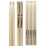 ChromaCast 2B USA Made Hickory Drumsticks 4 Pairs - Real American Hickory Wood