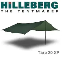 在飛比找Yahoo!奇摩拍賣優惠-Hilleberg Tarp 20 XP 抗撕裂天幕外帳 綠