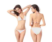 Beach Swimsuit Bikini Hoilday Summer Candy Color Swimwear for Women