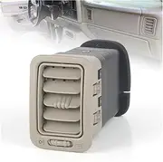 Dashboard Dash A/C Heater Air Vents A/C Heater Outlet 15176085 Compatible for Silverado Sierra 1500 2000 2001 2002 2003 2004 2005 2006(1pc Beige)