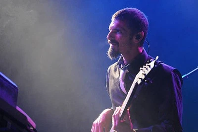 Dave Murphy of Sound Tribe Sector 9 performs Rothbury Music Festiv- Old Photo 1