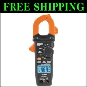 Professional AC/DC Digital Clamp Meter with TRMS & Non-Contact Voltage Detection