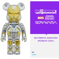 在飛比找蝦皮購物優惠-現貨！BE@RBRICK 1000% 空山基 x 鋼鐵人 S