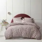 Prairie Blush King Bed Quilt Cover Set by Logan & Mason