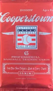 2013 Panini Cooperstown HOBBY Pack - New & Factory Sealed - Cut Auto?