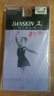 Danskin footed tight suntan toddler size