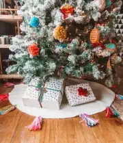 Anthropologie Treasured Tassels Tree Skirt-$178