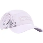 Supreme Mesh Side Panel Camp Cap Hat - Lavender - SS24 New Authentic