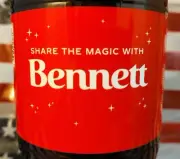 Share A Coke With Bennett 2020 Personalized Coca Cola Bottle