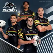 2025 NRL Penrith Panthers Wall Calendar
