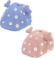 [BESTYASH] Beret Newborn Cute Hat Summer Hat Caps Winter Hat Costume Hats Hat Beanie Boys Baseball Hat Girl Custom Hat Head Blue Cotton