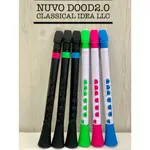 【古點子樂器】NUVO DOOD 小豎笛 2.0版 單簧管 簡易豎笛 塑膠樂器 幼兒豎笛 絕佳的豎笛前導樂器