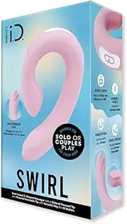 Swirl 5.11" Unisex Couples Vibrator