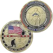 U.S. Military Veterans Soldier Challenge Coin