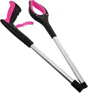 Trash Collector Tool Reacher Grabber Foldable Litter Picker for Elderly Comfortable Ergonomic Handle