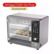 24 Egg Fully Automatic Incubator –Egg Hatching Brooder with Auto-Turning Eu plug