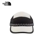 【THE NORTH FACE】TNF 戶外帽 吸濕排汗休閒 CLASS V WEBBING CAP 男女 白黑(NF0A86S3ROU)