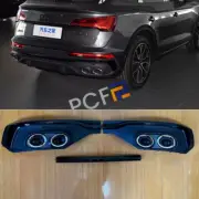 3Pcs For Audi Q5 Sportback 2021-2023 ABS Plating Rear Bumper Diffuser Lip Refit (for: Audi)