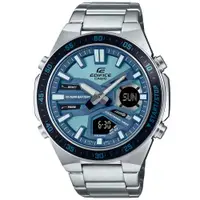 在飛比找ETMall東森購物網優惠-CASIO EDIFICE 立體雙顯計時腕錶 EFV-C11