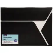 J.Burrows Button Document Box Black