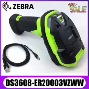 Zebra DS3608-ER20003VZWW Ultra-Rugged 2D Handheld Barcode Scanner Imager USB Kit