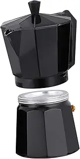 [iplusmile] Household Stovetop Aluminum Espresso Maker Cups Coffee Pot Coffee Brewer with Safety Valve for Cappuccinos and Lattes for Home and Camping