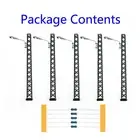 Lamp Lattice Mast Light Model Railway Lights Scale: 1: 87 High Quality