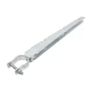 Extension Barb Wire Arm for Chain Link Fence Fits 1 5/8 Top Rail (Set of 9)