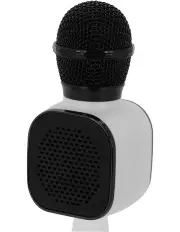 Moki Popstar Karaoke Microphone in Black/White ACC-KAPSBW