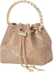[UMREN] Rhinestone Hobo Bags for Women Chic Evening Handbag Sparkly Crystal Cluth Purse for Party Club Wedding