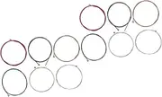 Vaguelly 2sets Guitar Strings Acoustic Guitar Accessories Tight String Winder Technology 6pcs*2