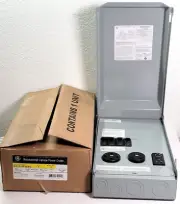 GE GE1LU532SS 50 and 30 Amp RV Receptacles and a 20 Amp GFCI Receptacle New
