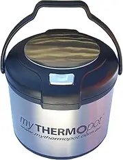 Premium 5L My Thermo Pot Black - Thermal Cooker, Insulated Cooking, Camping, eco, Food Carrier, Keep Your Food hot, Camp Crock Pot, thermopot, thermalpot