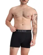 [Bonds] Originals Seamless Trunk 3 Pack in Black