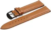 [FSARTVBF] Brown Leather Bracelet With Rose Gold Clasp Bracelet 18mm 20mm Watch Band 22mm Watch Strap Fit For DW Watch Fitt For Daniel Fit For Wellington Band