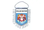 Mini banner flag pennant window mirror cars country banner oulan bator mongolia