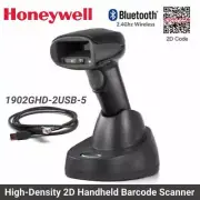 Honeywell Xenon 1902GHD-2USB-5 2D High Density Wireless Barcode Scanner Kit